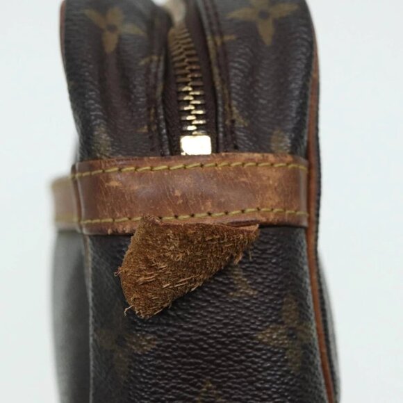 LOUIS VUITTON Monogram Compiegne 28 Clutch Bag M51845 LV Auth 83591 - Picture 10 of 12